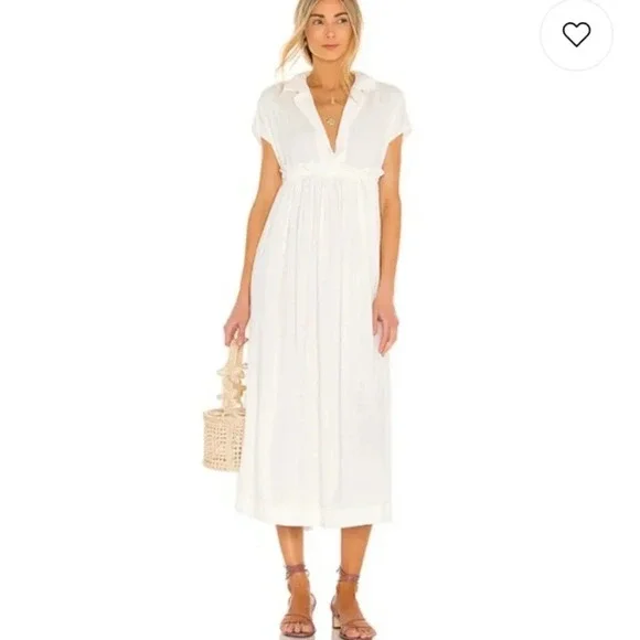 Free People X Revolve All Occasions Shirt Dress Sz M - Picture 1 of 6